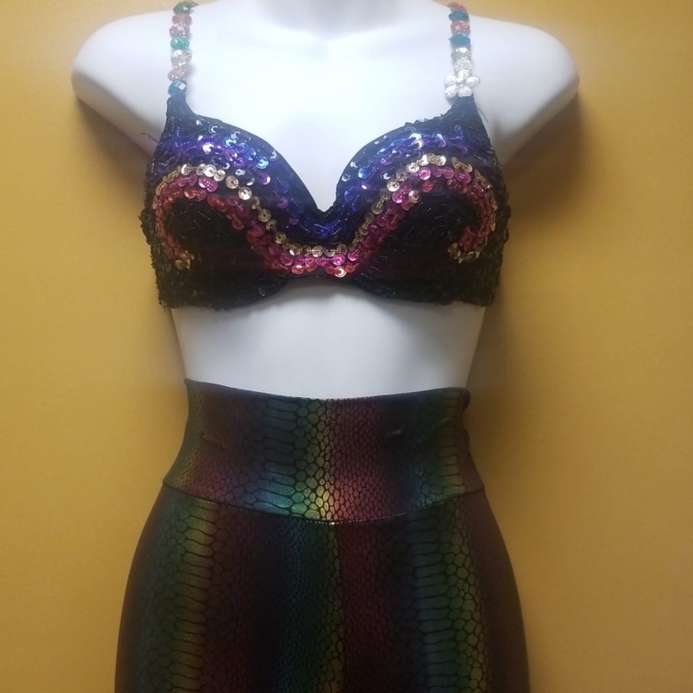 Colorful bellbottom pants - Picture 3 of 8